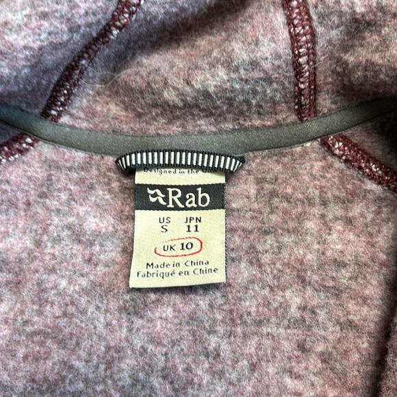 Rab Zip up Hoodie EUC - Picture 2 of 4